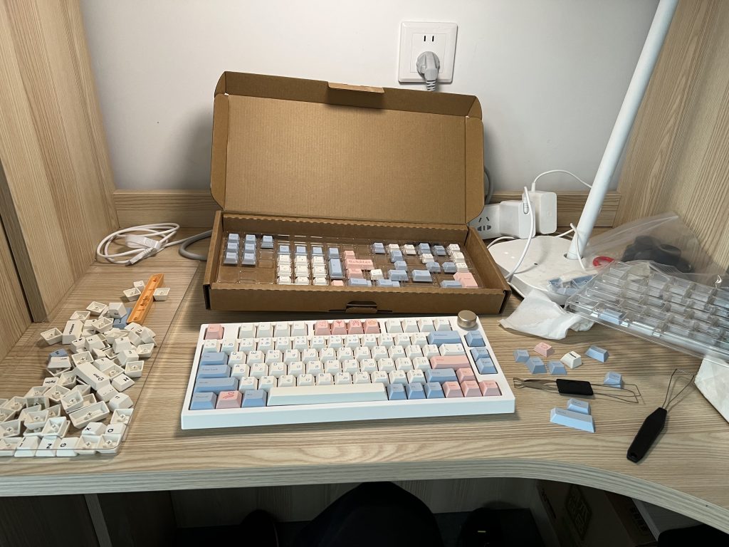 图片[1]-买的第一个键盘套件 nj80-THsInk