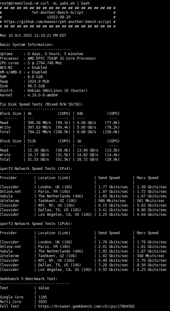 图片[3]-2022年黑五第一单 绿云GreenVPS九周年9999-THsInk