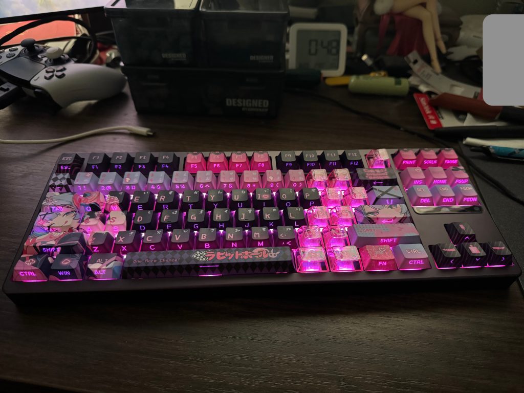 折腾了一下机械键盘，新买了evo80和wave75，换了樱诺轴并体验了其他几种轴-THsInk