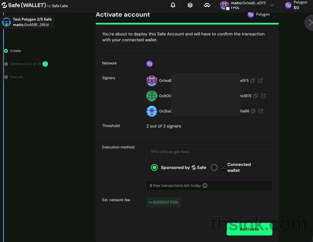 图片[2]-记录一次使用app.safe.global创建EVM链多签钱包并简单使用-THsInk